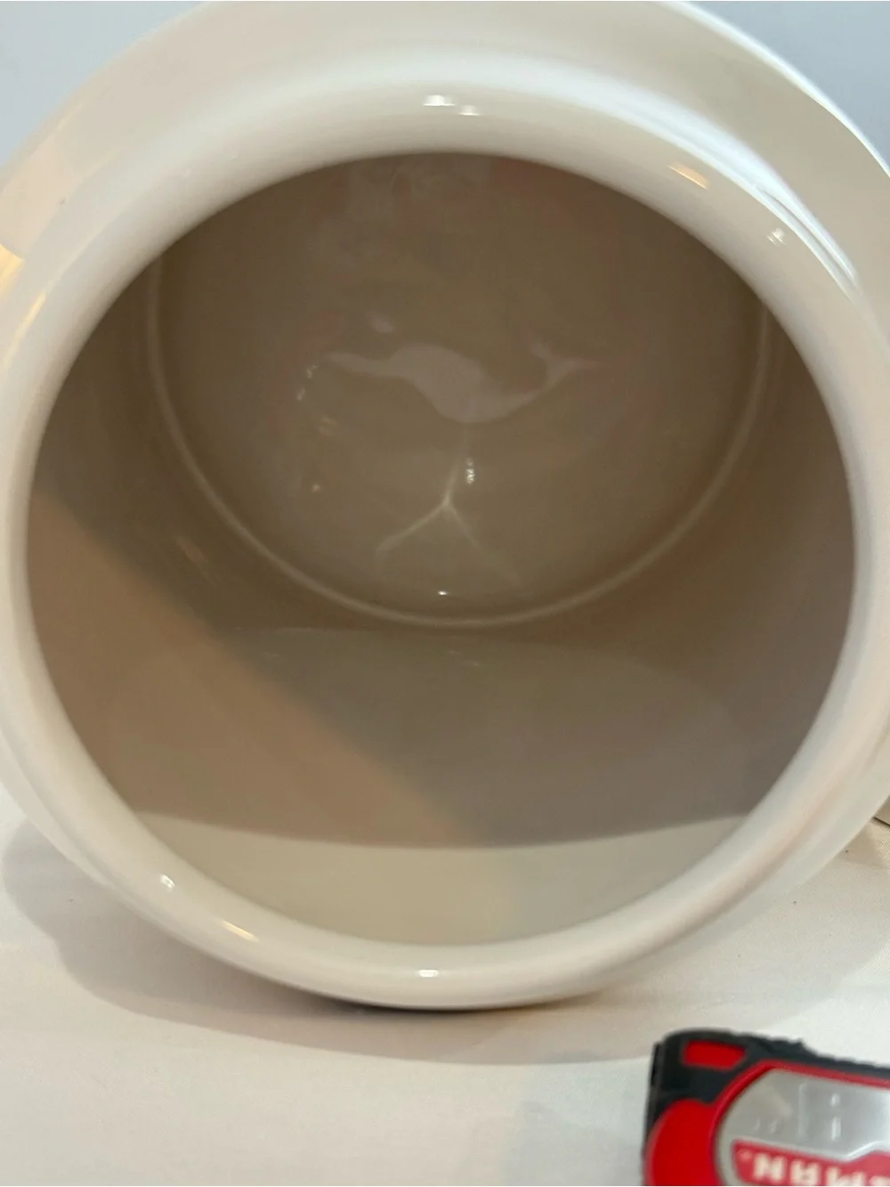 Rae Dunn White Ceramic 'GOOD DOG' Treat Jar with Black Letters